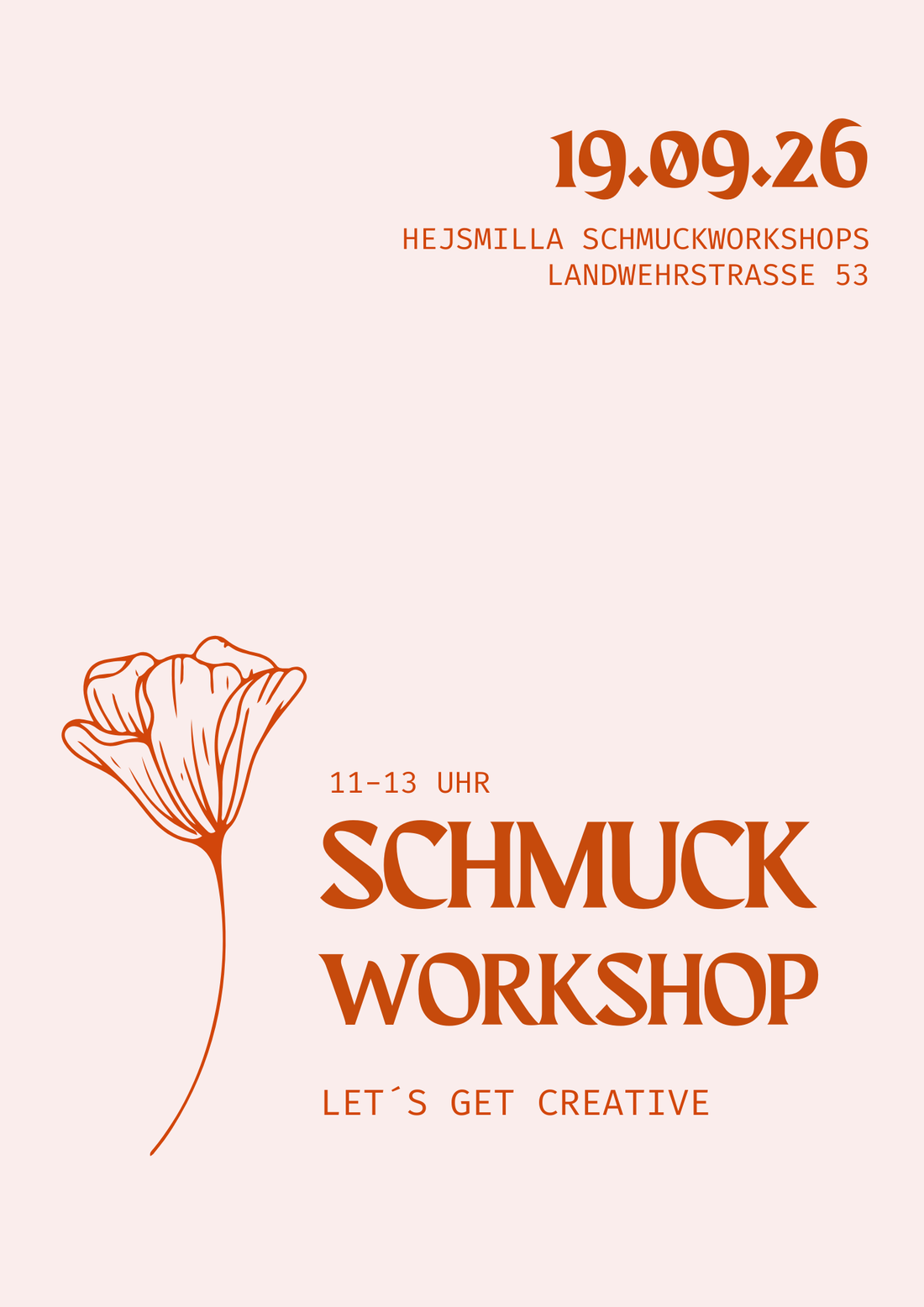 Workshop am 19.09.26 um 11 Uhr