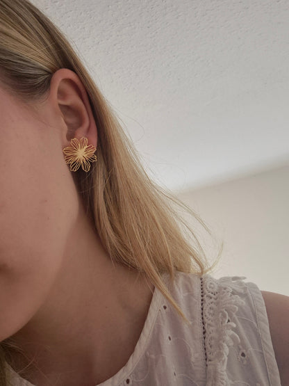 Ohrstecker Blume