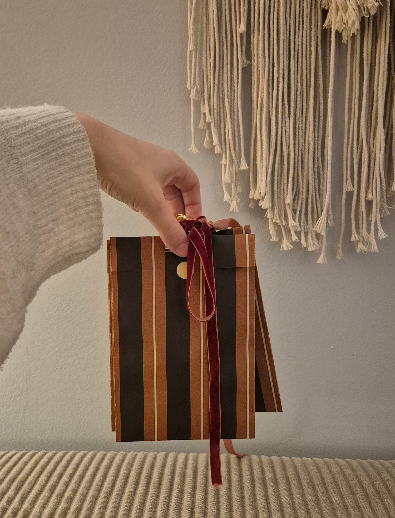 Adventskalender - 4 Tütchen für die Adventstage (Edelstahl)