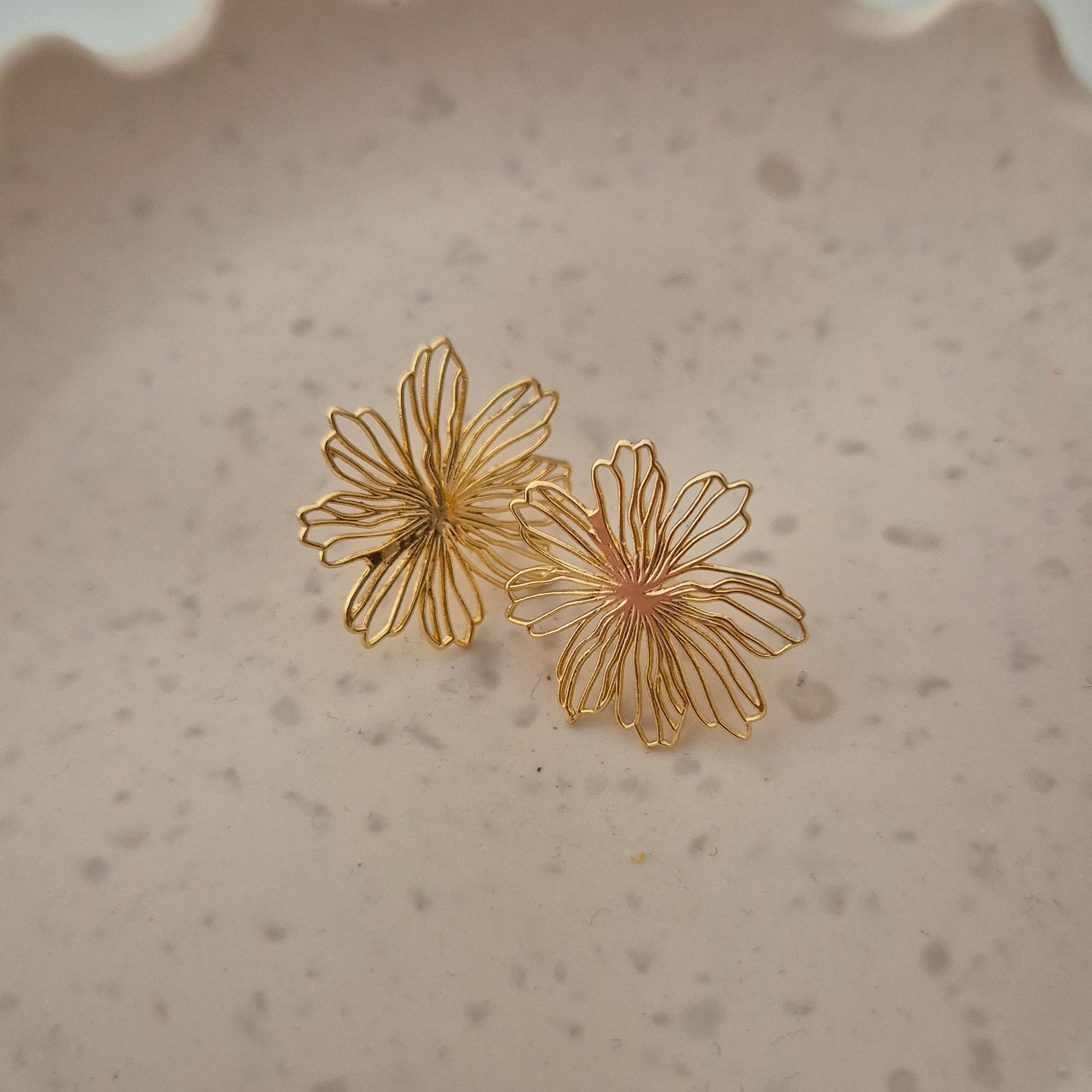 Ohrstecker Blume